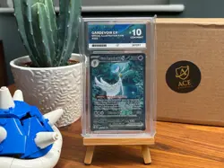 Pokemon TCG Gardevoir EX 233/091 Paldean Fates Special Illustration Rare Ace 10 - Image 1