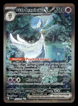 2023 Pokemon Paldean Fates 233/091 Gardevoir Ex Special Illustration Rare - Image 1