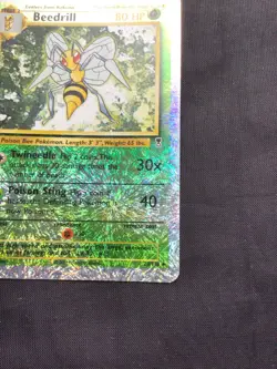 Pokemon Cards: Legendary Collection Reverse Holo: Beedrill 20/110 - Image 5
