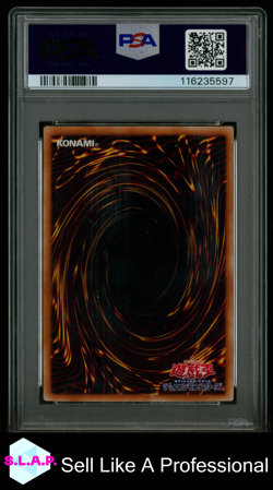 DARK MAGICIAN GIRL YUGIOH 2017-JPP01 2017 JP W.C ATTENDANCE CARD RARE PSA MINT 9 - Image 2