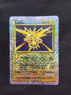 Pokemon Cards: Legendary Collection Reverse Holo: Zapdos 19/110 - Image 1