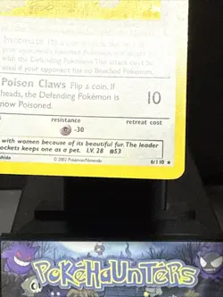 Pokemon Card Dark Persian 6/110 Legendary Collection Holo Rare Light Play - Image 4