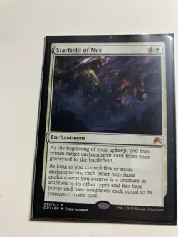 Mtg Starfield Of Nyx MP-HP Origins #33 Mythic Rare Card - Image 1
