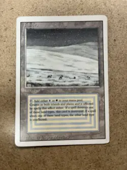 Magic the Gathering Tundra Dual Land - Image 1