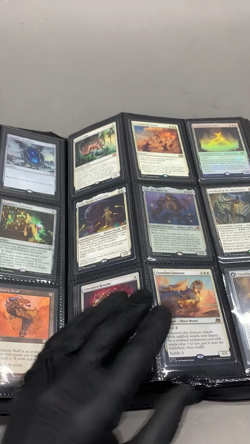 Magic The Gathering Card lot in Card Holder. See Video - Image 2