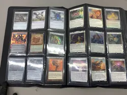 Magic The Gathering Card lot in Card Holder. See Video - Image 3