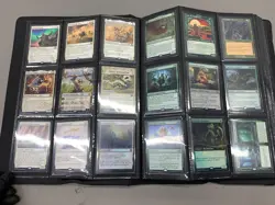Magic The Gathering Card lot in Card Holder. See Video - Image 4