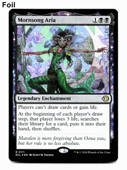 Mornsong Aria (FOIL) - [Lorwyn Eclipsed] Magic MTG ECL 0111 NM 💀 - Image 1
