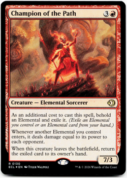 Champion of the Path (FOIL) - [Lorwyn Eclipsed] Magic MTG ECL 0130 NM 🔥 - Image 3