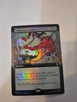 Villainous Wrath (Extended Art) Marvel's Spider-Man Foil - Image 1