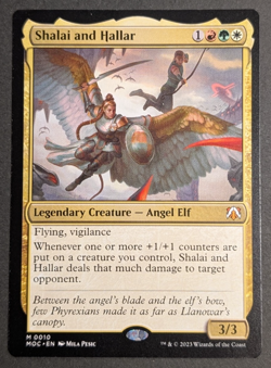 MTG Card - 1x Shalai and Hallar - March of the Machine Commander - NM - Magic - Image 1