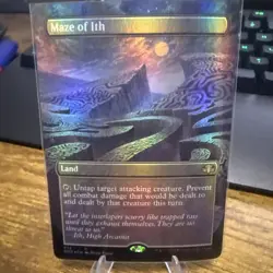 MTG Borderless Dominaria Remastered DMR Maze of Ith MINT - Image 1