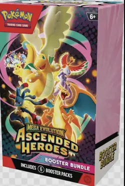 4x Ascended Heroes Booster Bundles Pokemon ✅ Presale - Image 2