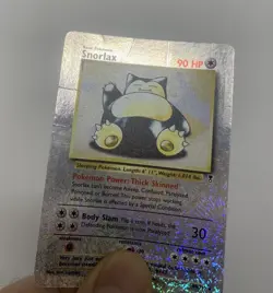 Pokemon Snorlax 64/110 Reverse Holo - Legendary Collection-ENG-Played - Image 3