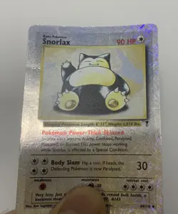 Pokemon Snorlax 64/110 Reverse Holo - Legendary Collection-ENG-Played - Image 4