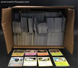 17 LBS Pokemon Card Bulk Lot Modern Era Nintendo Approx 8000+ Cards - Image 1
