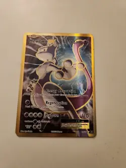 Pokemon Mewtwo EX Evolutions Full Art Ultra Rare Holo Card 103/108 - Image 1