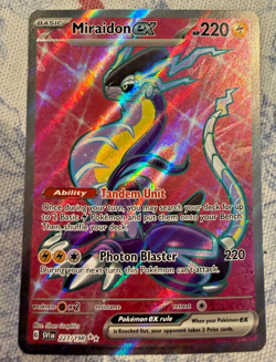 Pokemon TCG Miraidon ex 227/198 SV01: Scarlet & Violet Base Set Full Art - Image 1