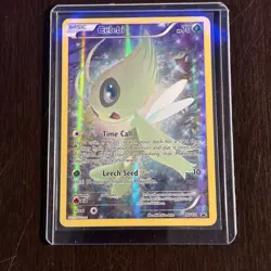 Pokemon TCG Celebi XY111 Holo Promo Card LP Condition - Image 1