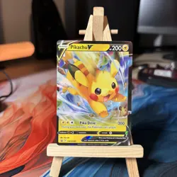 Pokemon TCG: Pikachu V SWSH285 Crown Zenith Sword & Shield Black Star Promo - NM - Image 1