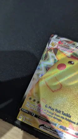 Pokemon TCG Pikachu VMAX Vivid Voltage Ultra Rare Card 044/185 NM Condition - Image 3