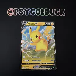 Pikachu V - 086/264 - Fusion Strike - Ultra Rare - Pokemon TCG - Image 1