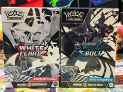 Pokemon TCG Black Bolt and White Flare Booster Bundle Set of 2 New/Sealed - Image 1