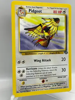 Pidgeot 24/64 Jungle Unlimited Non Holo Rare WotC Vintage Pokemon TCG Card - Image 2