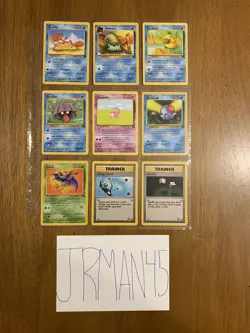 1999 Pokemon Unlimited Fossil Set Mixed Lot 73 Cards PSA 8 9 10 Candidates - Image 5