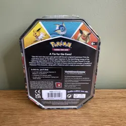 Pokemon TCG: Eevee Evolutions Tin - Jolteon V - New Factory Sealed - Image 3
