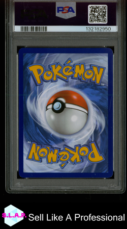 NINETALES EX ULTRA RARE POKEMON GERMAN MEW DE-151 2023 186 PSA 8 - Image 2
