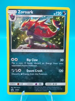Zoroark SM89 S&M Promos Pokemon TCG Holo Near Mint/Mint - Image 1