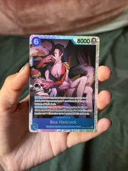 One Piece TCG - Boa Hancock PRERELEASE ENGLISH EB03-026 HEROINES SR - Near Mint - Image 1