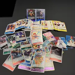 One Piece TCG OP04 Englisch- Uber 150 Karten Davon 25 Holo Leader R Oder SR NM - Image 1