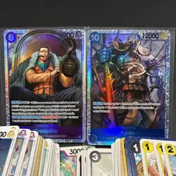 One Piece TCG OP04 Englisch- Uber 150 Karten Davon 25 Holo Leader R Oder SR NM - Image 2