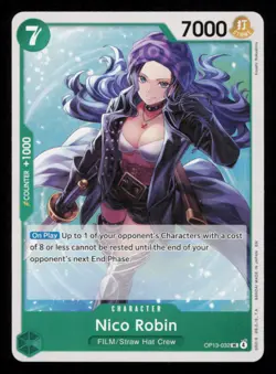 Nico Robin OP13-032 One Piece Carrying On His Will Uncommon Near Mint - Image 1