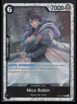 Nico Robin - ST14-007 (Pirate Foil) ST14-007 One Piece Premium Booster NM - Image 1