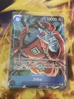 Jinbe - OP14-049 (Alternate Art) OP14 One Piece The Azure Sea's Seven English - Image 1