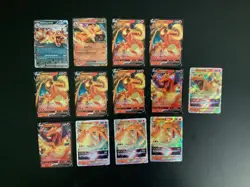 pokemon charizard lot 13 card lot mixed - Image 1