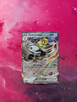 Pokemon Card Melmetal EX 105/142 Stellar Crown Half Art Double Rare NM - Image 1