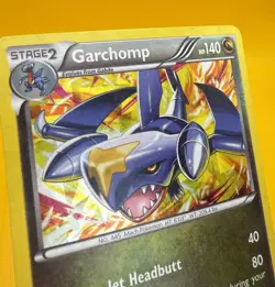 Garchomp 91/124 Cracked Ice Holo Rare (Deck Exclusives) Pokemon Card 2012 LP - Image 3