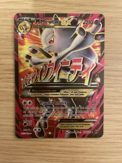 M Mewtwo EX 160/162 Full Art XY Breakthrough English Pokemon TCG Card - Image 1
