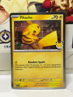 Pikachu (Pokemon Day 2026) 051/162 Miscellaneous Cards & Products Holo x4 - Image 4