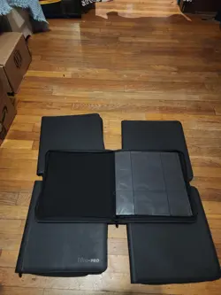 Lot of 5 Ultra Pro-12 Pocket Zippered Pro Binder 480 Cards - Lightly Used - Image 2