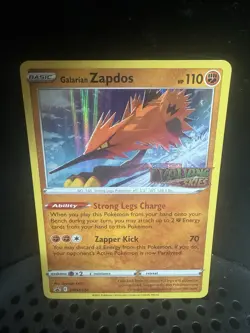 Galarian Zapdos - (Prerelease) SWSH124 SWSH: Sword & Shield Promo Cards Holo - Image 1