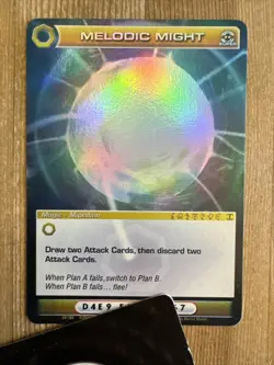 Chaotic Mugic card Super Rare Melodic Might 88/100 LP - Image 1