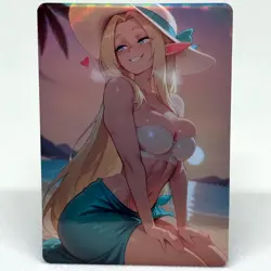 The Eminence In Shadow Alpha Goddess Anime Waifu ACG Foil Card - Image 1