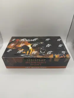 Magic The Gathering Innistrad Midnight Hunt Booster Box Sealed 30 Packs - Image 1