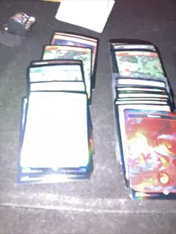 100 FOIL Basic Lands - MTG Magic - 20 Swamp, Mountain, Forest, Plains, Island - Image 1