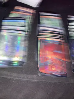 100 FOIL Basic Lands - MTG Magic - 20 Swamp, Mountain, Forest, Plains, Island - Image 2